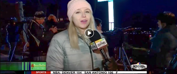 2018 Members on KNWA for Super Blood Moon Eclipse