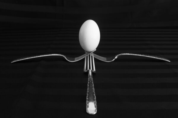 Fork and Egg by Gerry Toler