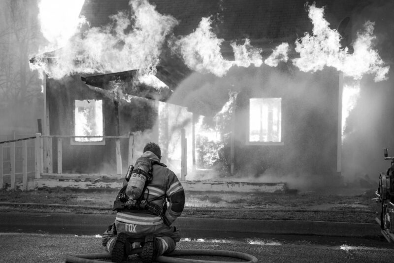 2nd Runner Up | House Fire by Dylan Yarno