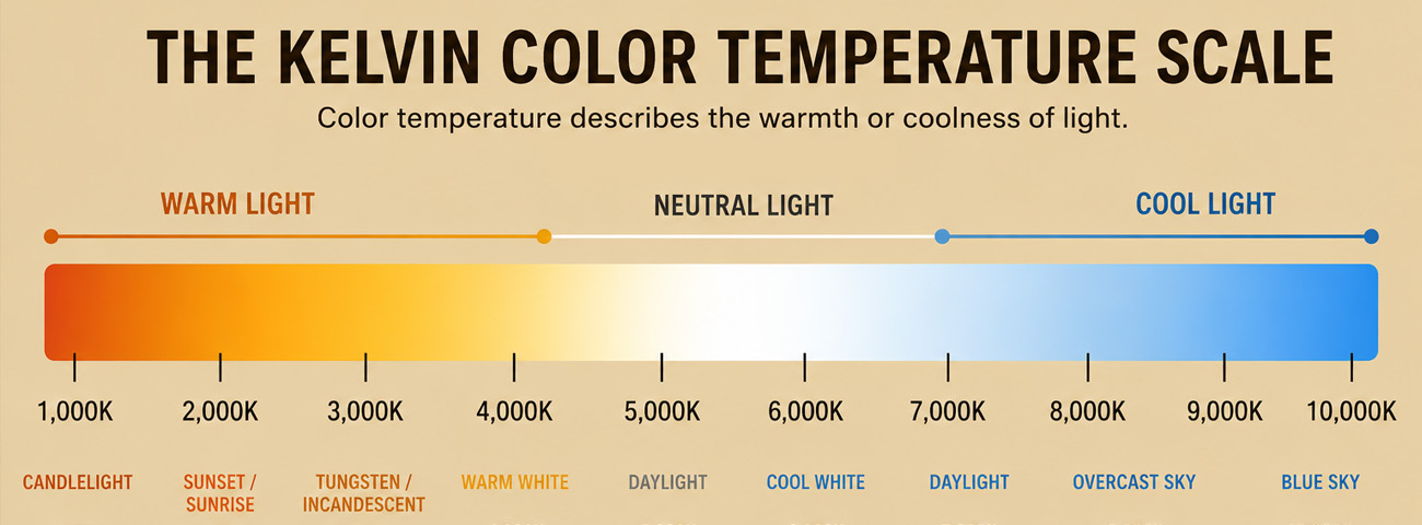 Kelvin Color Scale