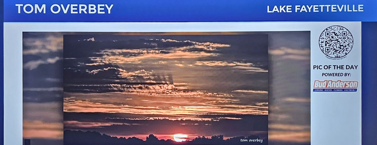 Sunrise at Lake Fayetteville